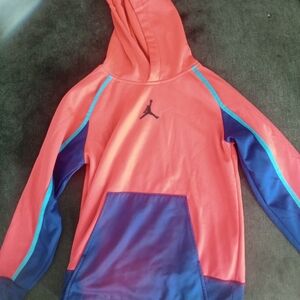 Jordan Red and Blue Hoodie